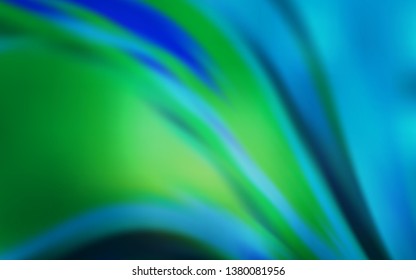 Light BLUE vector colorful blur backdrop. Colorful abstract illustration with gradient. The best blurred design for your business.