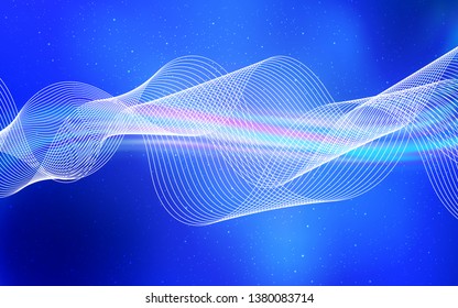 Light BLUE vector colorful blur backdrop. Colorful illustration in abstract style with gradient. New way of your design.