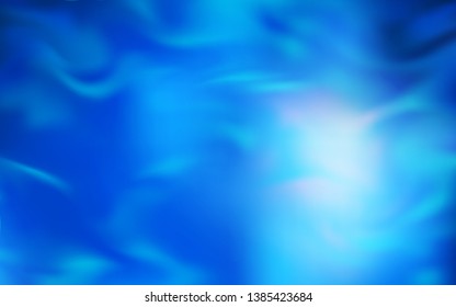 Light BLUE vector colorful blur backdrop. Modern abstract illustration with gradient. Elegant background for a brand book.