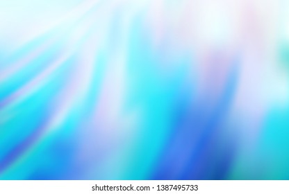 Light BLUE vector colorful blur background. Modern abstract illustration with gradient. Background for a cell phone.