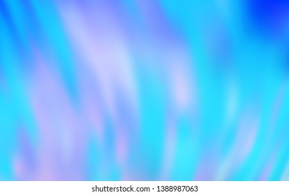 Light BLUE vector colorful blur backdrop. Creative illustration in halftone style with gradient. New style for your business design.
