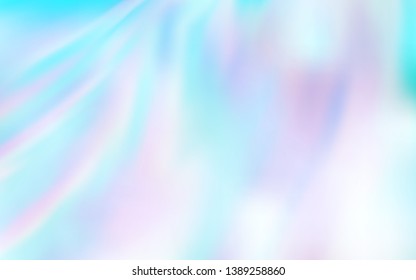 Light BLUE vector colorful blur background. Shining colored illustration in smart style. Completely new design for your business.