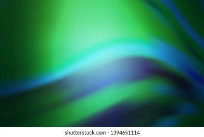 Light BLUE vector colorful blur background. Colorful illustration in abstract style with gradient. Background for designs.
