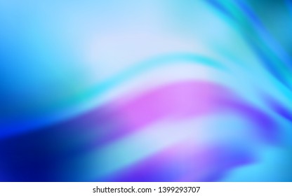 Light BLUE vector colorful blur backdrop. An elegant bright illustration with gradient. Elegant background for a brand book.