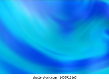 Light BLUE vector colorful blur background. Shining colored illustration in smart style. New way of your design.