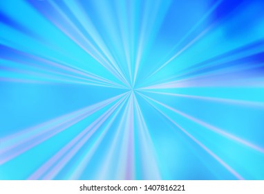 Light BLUE vector colorful blur background. Abstract colorful illustration with gradient. The best blurred design for your business.