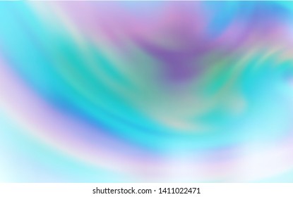 Light BLUE vector colorful blur background. Colorful abstract illustration with gradient. New style for your business design.