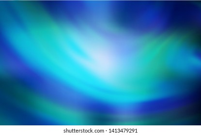 Light BLUE vector colorful blur background. Glitter abstract illustration with gradient design. Smart design for your work.