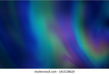 Light BLUE vector colorful blur backdrop. Colorful illustration in abstract style with gradient. Elegant background for a brand book.