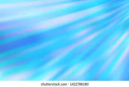Light BLUE vector colorful blur background. Colorful abstract illustration with gradient. Elegant background for a brand book.