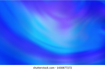 Light BLUE vector colorful blur background. An elegant bright illustration with gradient. Blurred design for your web site.