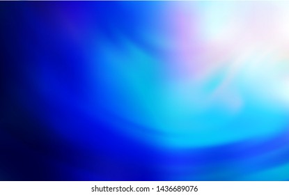 Light BLUE vector colorful blur background. An elegant bright illustration with gradient. Background for designs.
