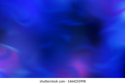 Light BLUE vector colorful blur backdrop. Glitter abstract illustration with gradient design. Background for designs.