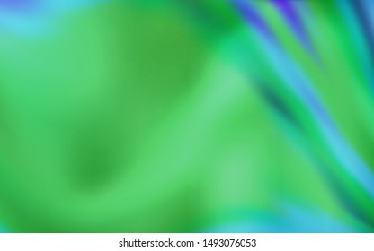 Light BLUE vector colorful blur backdrop. Colorful abstract illustration with gradient. Smart design for your work.