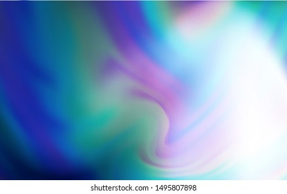 Light BLUE vector colorful blur backdrop. Shining colored illustration in smart style. Background for designs.