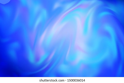 Light BLUE vector colorful blur background. New colored illustration in blur style with gradient. New style for your business design.