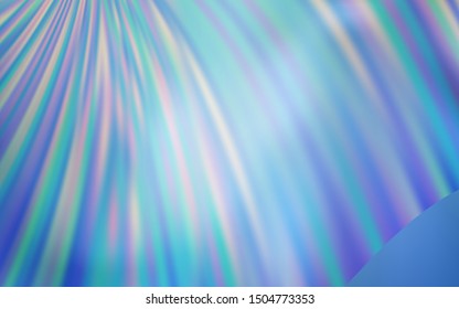 Light BLUE vector colorful blur background. A completely new colored illustration in blur style. Blurred design for your web site.