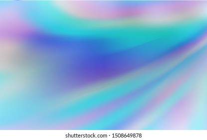 Light BLUE vector colorful blur background. A completely new colored illustration in blur style. Completely new design for your business.