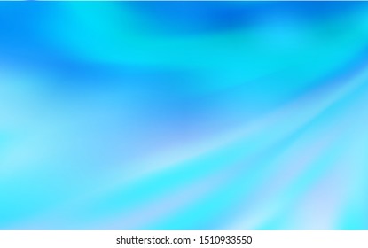 Light BLUE vector colorful blur background. Shining colored illustration in smart style. New style design for your brand book.