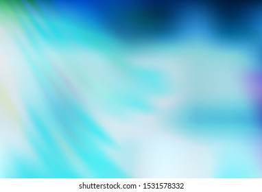 Light BLUE vector colorful blur backdrop. Abstract colorful illustration with gradient. New way of your design.