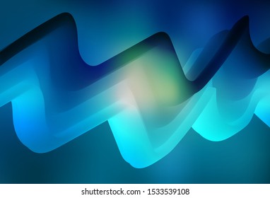 Light BLUE vector colorful blur background. An elegant bright illustration with gradient. New design for your business.