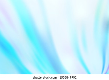 Light BLUE vector colorful blur background. A completely new colored illustration in blur style. Elegant background for a brand book.