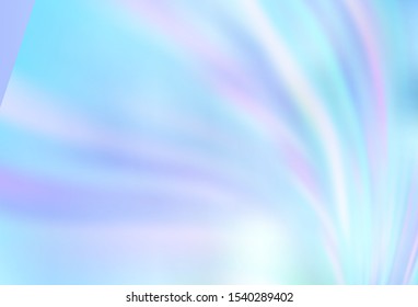 Light BLUE vector colorful blur background. Abstract colorful illustration with gradient. Smart design for your work.