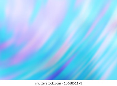 Light BLUE vector colorful blur background. A completely new colored illustration in blur style. Background for a cell phone.