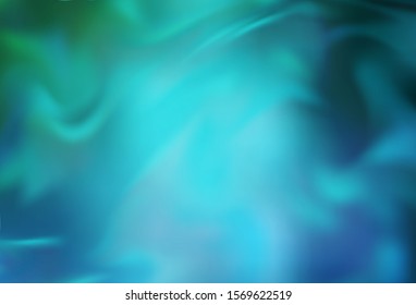 Light BLUE vector colorful blur background. An elegant bright illustration with gradient. Elegant background for a brand book.