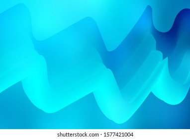 Light BLUE vector colorful blur background. Shining colored illustration in smart style. New way of your design.