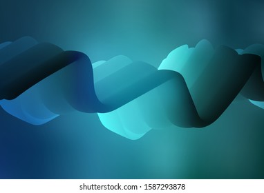 Light BLUE vector colorful blur backdrop. Colorful abstract illustration with gradient. New style for your business design.
