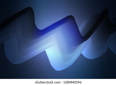 Light BLUE vector colorful blur backdrop. Abstract colorful illustration with gradient. Background for designs.
