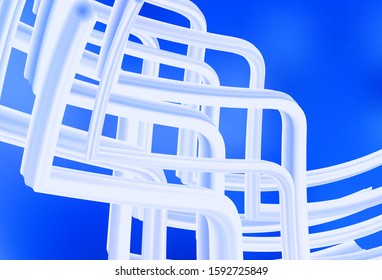 Light BLUE vector colorful blur backdrop. Creative illustration in halftone style with gradient. New design for your business.