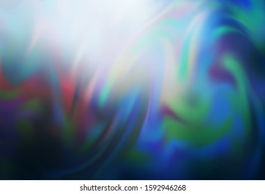 Light BLUE vector colorful blur background. Modern abstract illustration with gradient. Elegant background for a brand book.