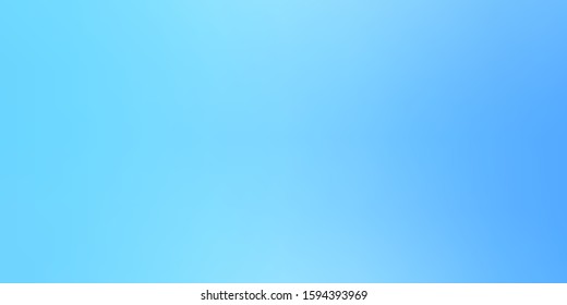 Light BLUE vector colorful blur backdrop. Colorful abstract illustration with gradient. New side for your design.
