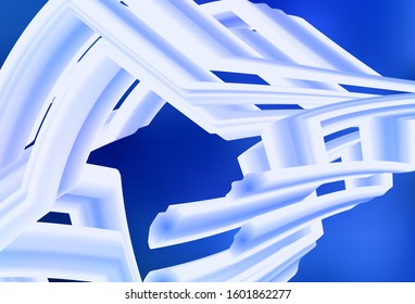 Light BLUE vector colorful blur backdrop. New colored illustration in blur style with gradient. Smart design for your work.