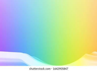Light BLUE vector colorful blur background. Modern abstract illustration with gradient. Completely new design for your business.