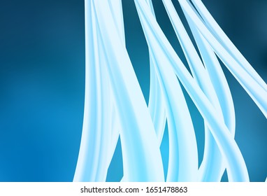 Light BLUE vector colorful blur backdrop. Creative illustration in halftone style with gradient. New style for your business design.