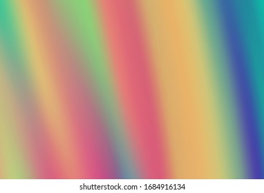 Light BLUE vector colorful blur background. Colorful abstract illustration with gradient. New style for your business design.