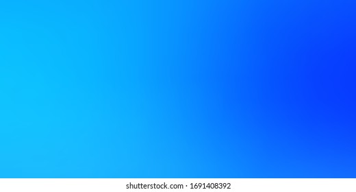 Light BLUE vector colorful blur background. Shining colorful illustration in blur style. Sample for your web designers.