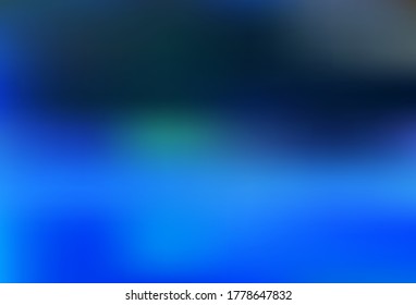 Retroceso de color claro del vector AZUL. Nueva ilustración coloreada en estilo borroso con gradiente. Nueva forma de tu diseño.