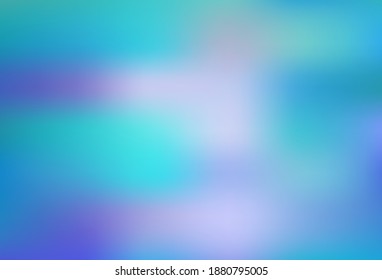 Heller BLAU, bunter, unscharfer Hintergrund. Kreative Illustration im Stil der Halbfone mit Farbverlauf. Kluges Design für Ihre Arbeit.