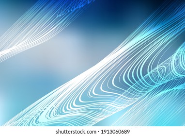 Light BLUE vector colorful blur background. Colorful illustration in abstract style with gradient. New style for your business design.