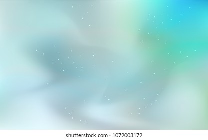 Light BLUE vector cover with astronomical stars. Modern abstract illustration with Big Dipper stars. Pattern for futuristic ad, booklets.