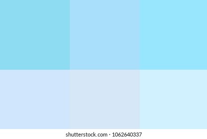 Light BLUE vector cover with colorful palette. Colorful gradient set with collection of rainbow colors. Pattern of colors for design of ads, posters, banners.
