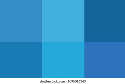 Light BLUE vector cover with colorful palette. Decorative design of colorful palette. Pattern of colors for design of ads, posters, banners.