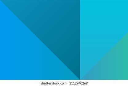 Light BLUE vector cover with colorful palette. Decorative design of colorful palette. Template of colors for smart designers.