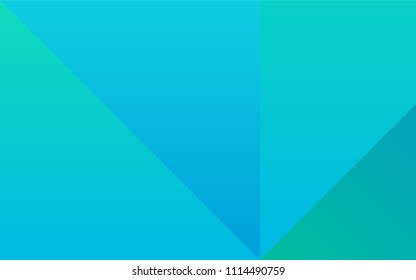 Light BLUE vector cover with colorful palette. Illustration with set of spectral palette. Set of colors for clever designers.