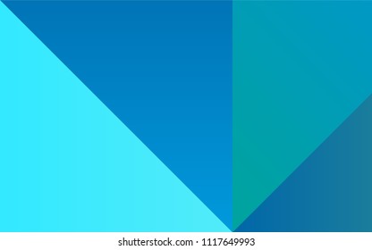 Light BLUE vector cover with colorful palette. Colorful gradient set with collection of rainbow colors. Smart set of colors for your work as a designer.