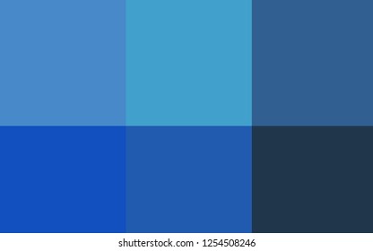 Light BLUE vector cover with colorful palette. Decorative design of colorful palette. Pattern of colors for design of ads, posters, banners.